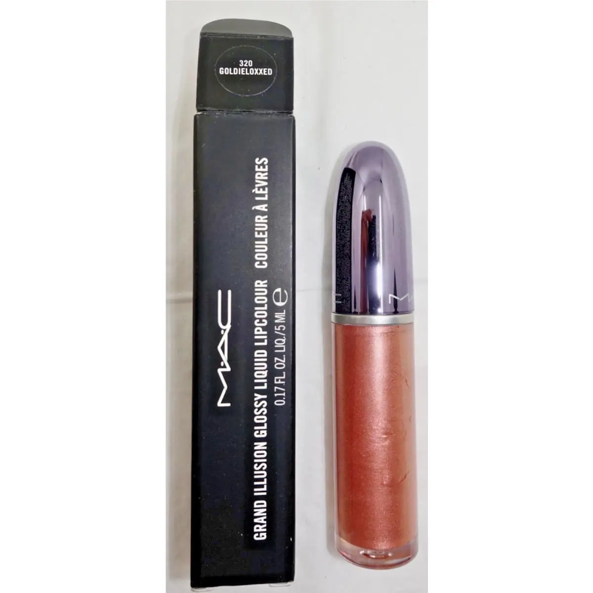 Mac Grand Illusion Liquid Lipcolour Goldieloxxed 0.17 fl oz