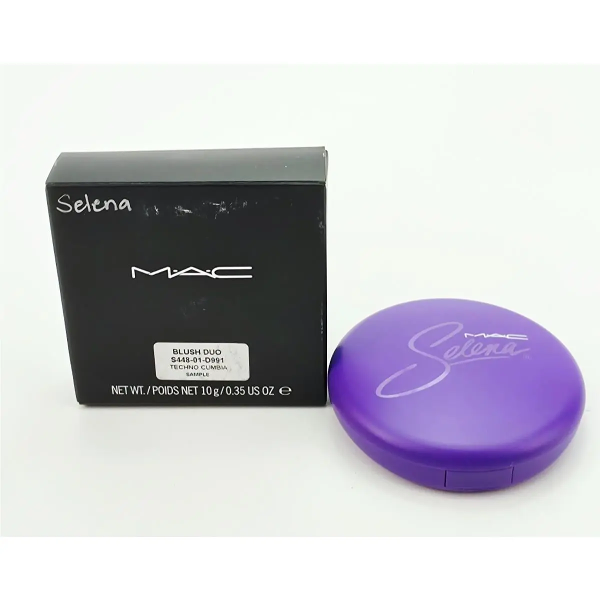 Mac Selena Blush Duo Pressed Powder Compact Techno Cumbia