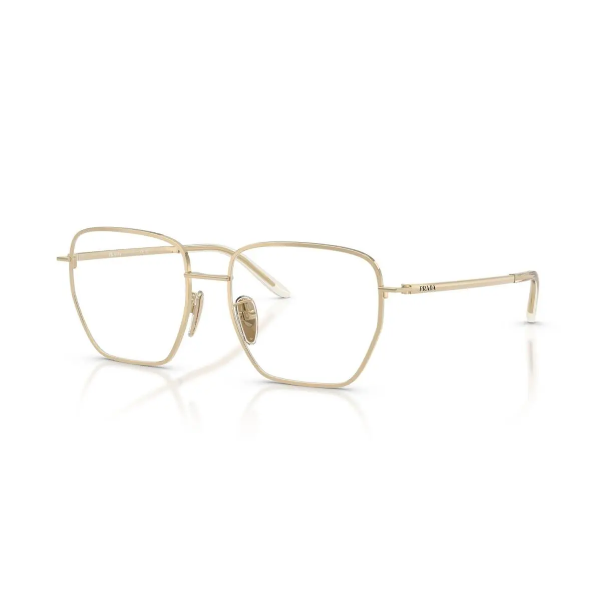 Prada C51VD Eyeglasses ZVN1O1 Gold