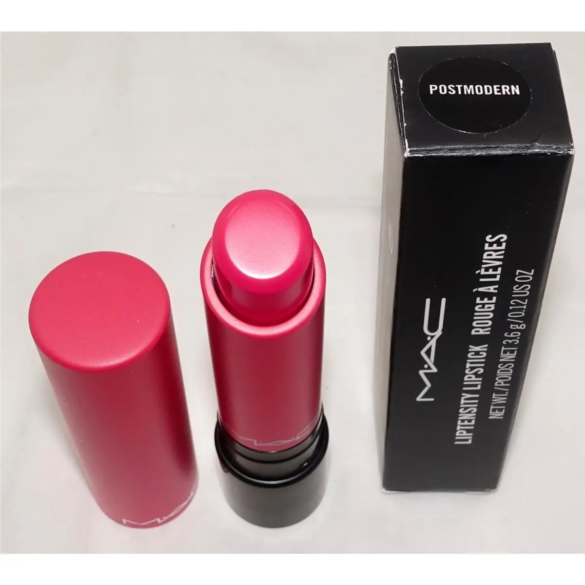 Mac Liptensity Lipstick Postmodern - .12oz / 3.6g Full Size