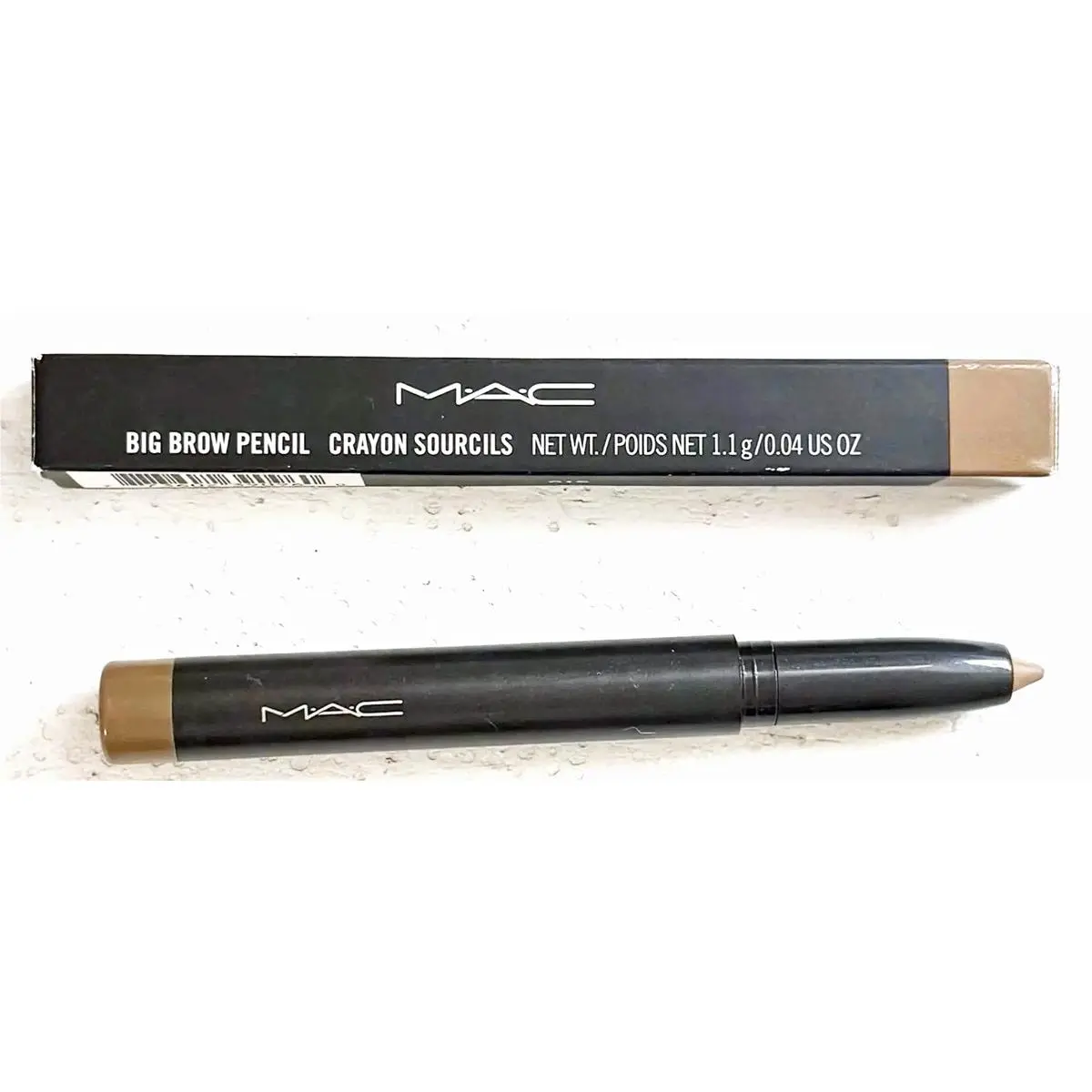 Mac Big Brow Pencil Liner Shaper Enhancer .04 oz Full Size Rare Htf Coquette