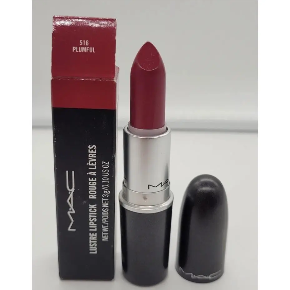 Mac Lustre Lipstick 0.1oz./3g 516 Plumful