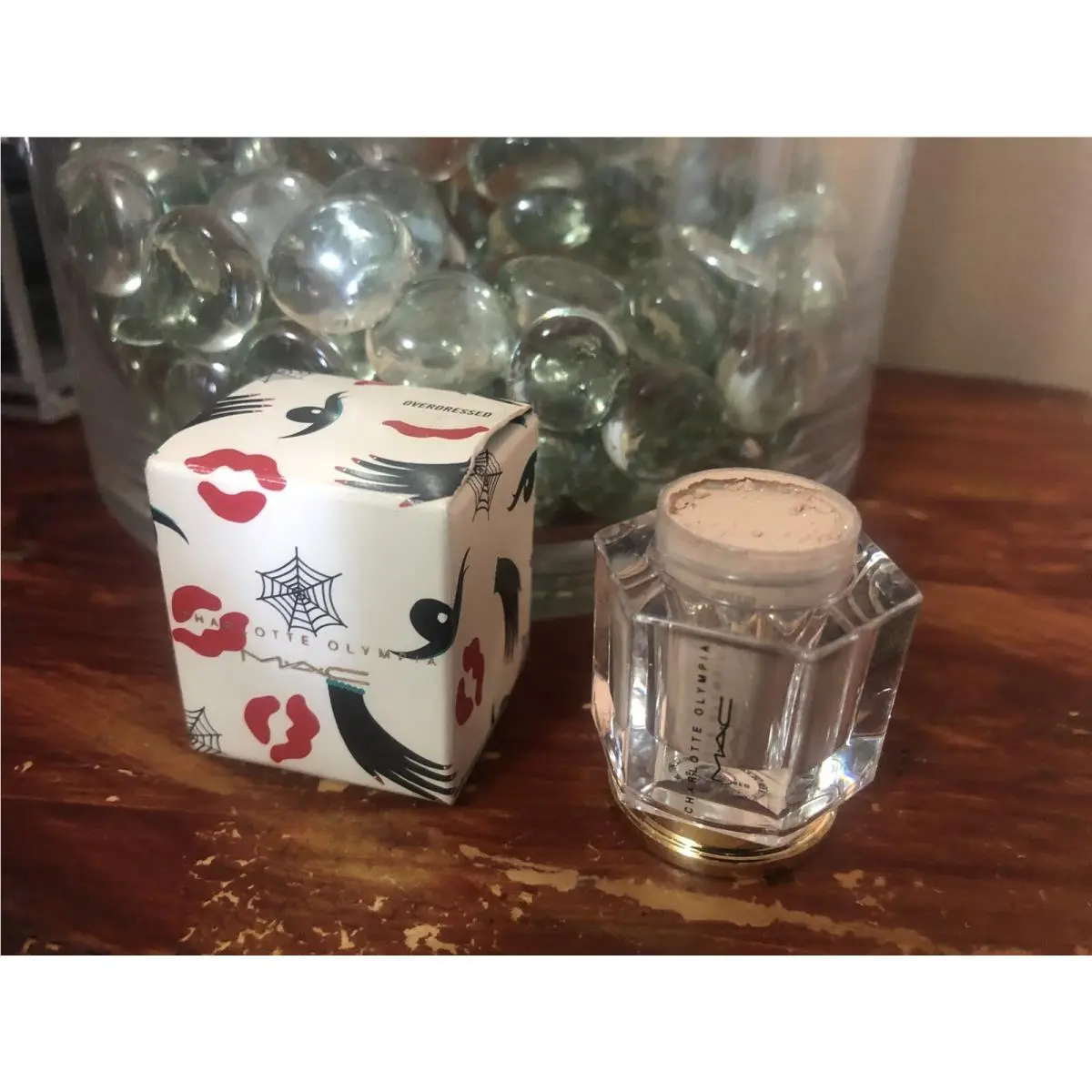 Mac Charlotte Olympia Overdressed Pigment Eyeshadow 0.16oz Limited Edition