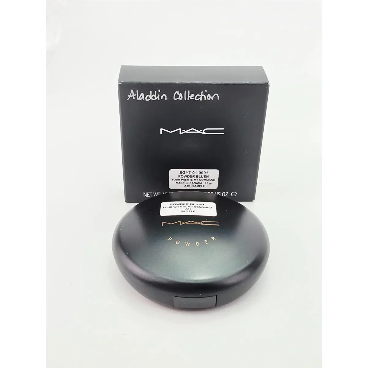 Mac Aladdin Pressed Powder Blush Compact Your Wish Is My Command