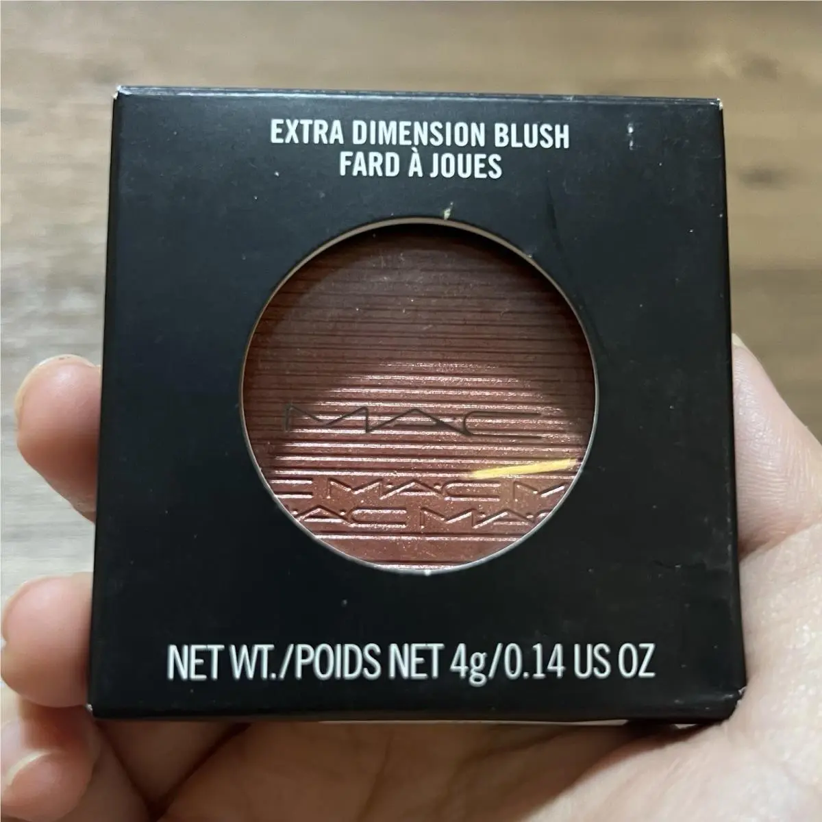 Mac Extra Dimension Blush Sure 0.14oz / 4g July