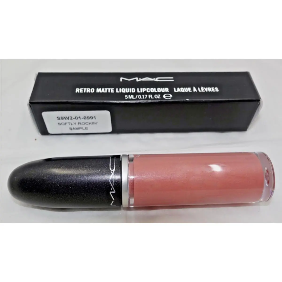 Mac Retro Matte Liquid Lipcolour-softly Rockin-sample 0.17FL OZ