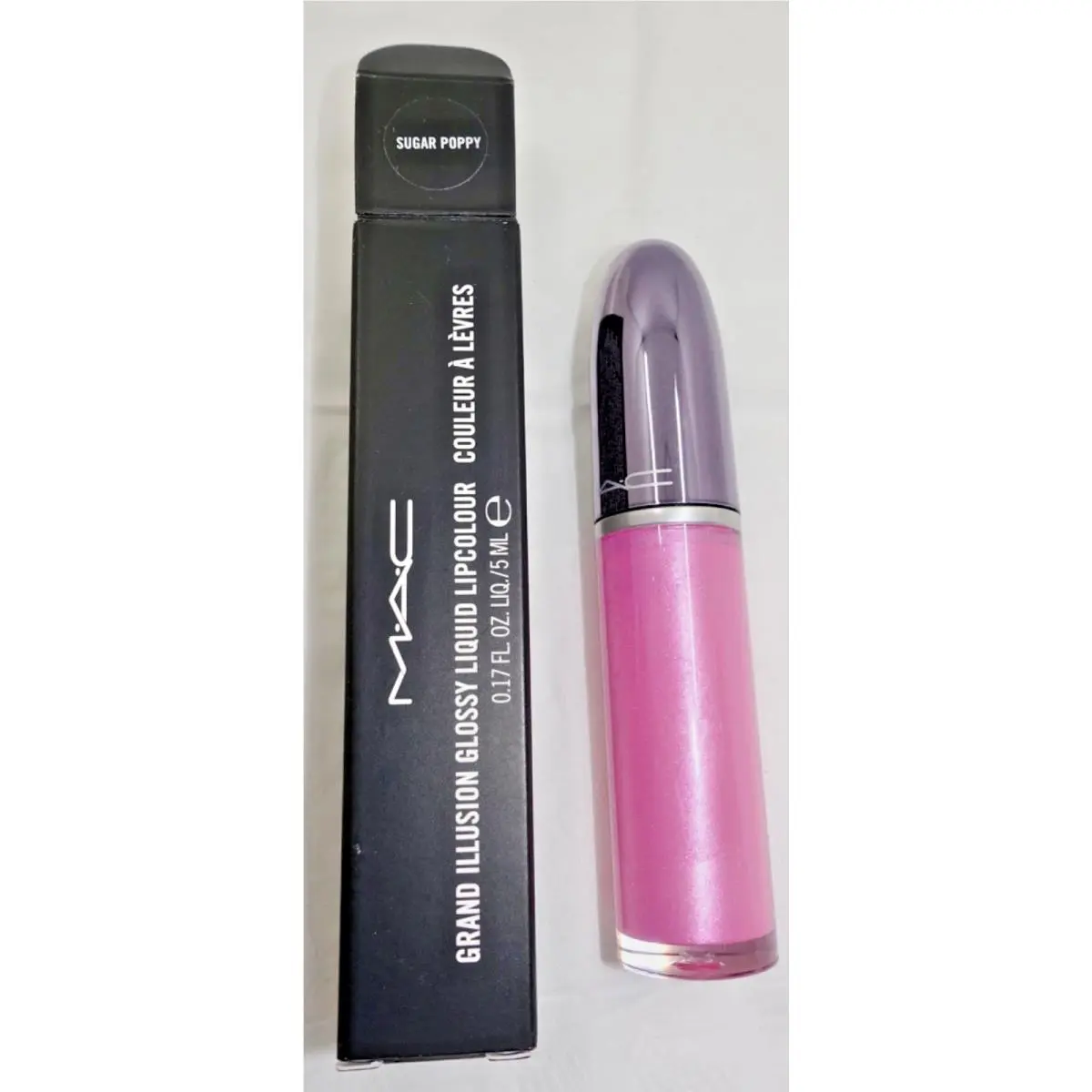 Mac Grand Illusion Liquid Lipcolour Sugar Poppy 0.17 fl oz
