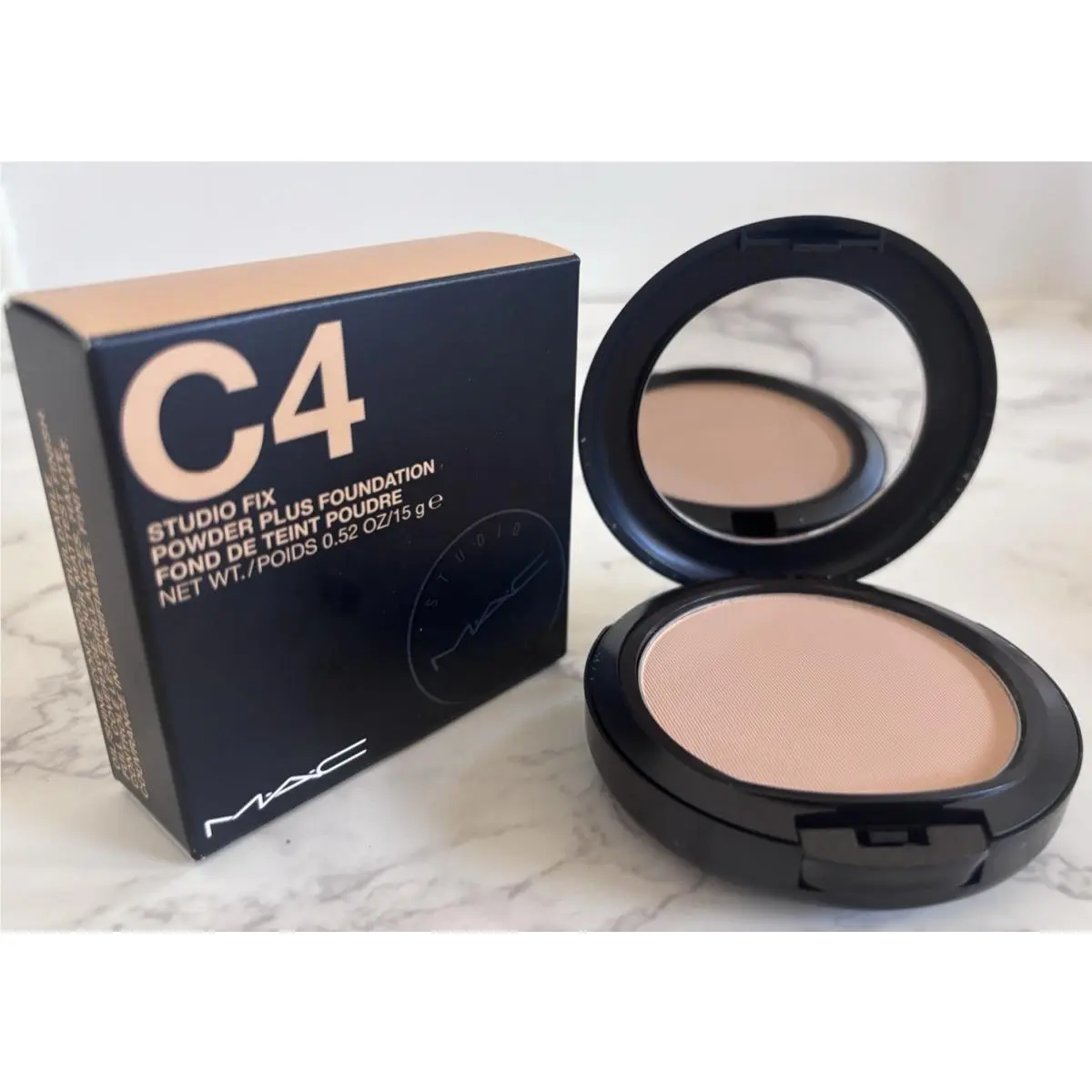Mac Studio Fix Powder Plus Foundation Shade -C4 Full Sz 15g Formula