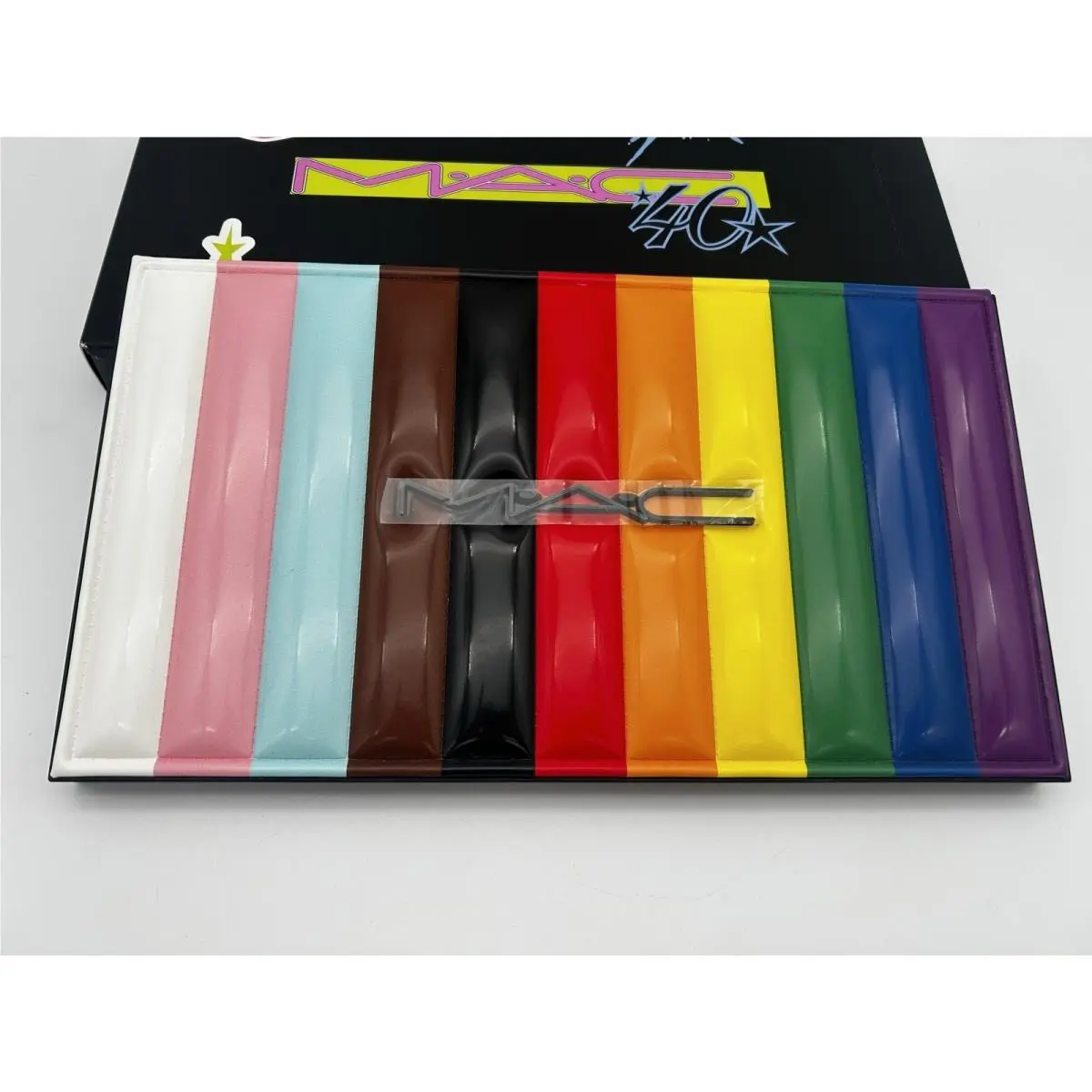 Mac Cosmetics 40 Shades of Pride Eye Shadow Vault Set Limited Edition