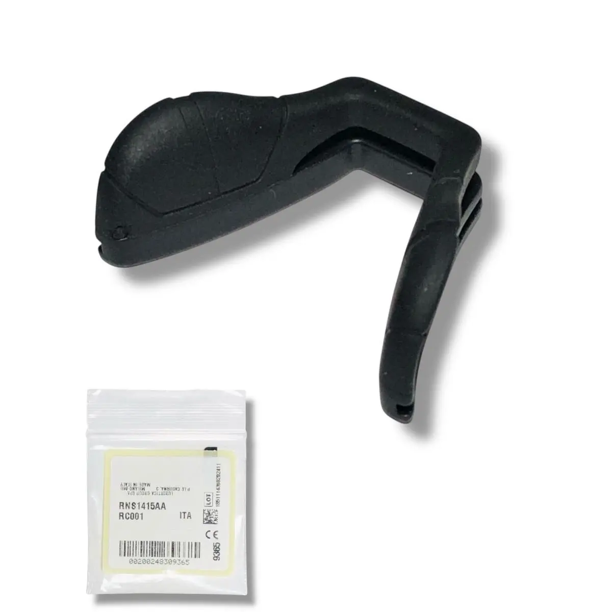 Prada Linea Rossa PS 53QV Black Plastic Replacement Nose Pads Italy Made