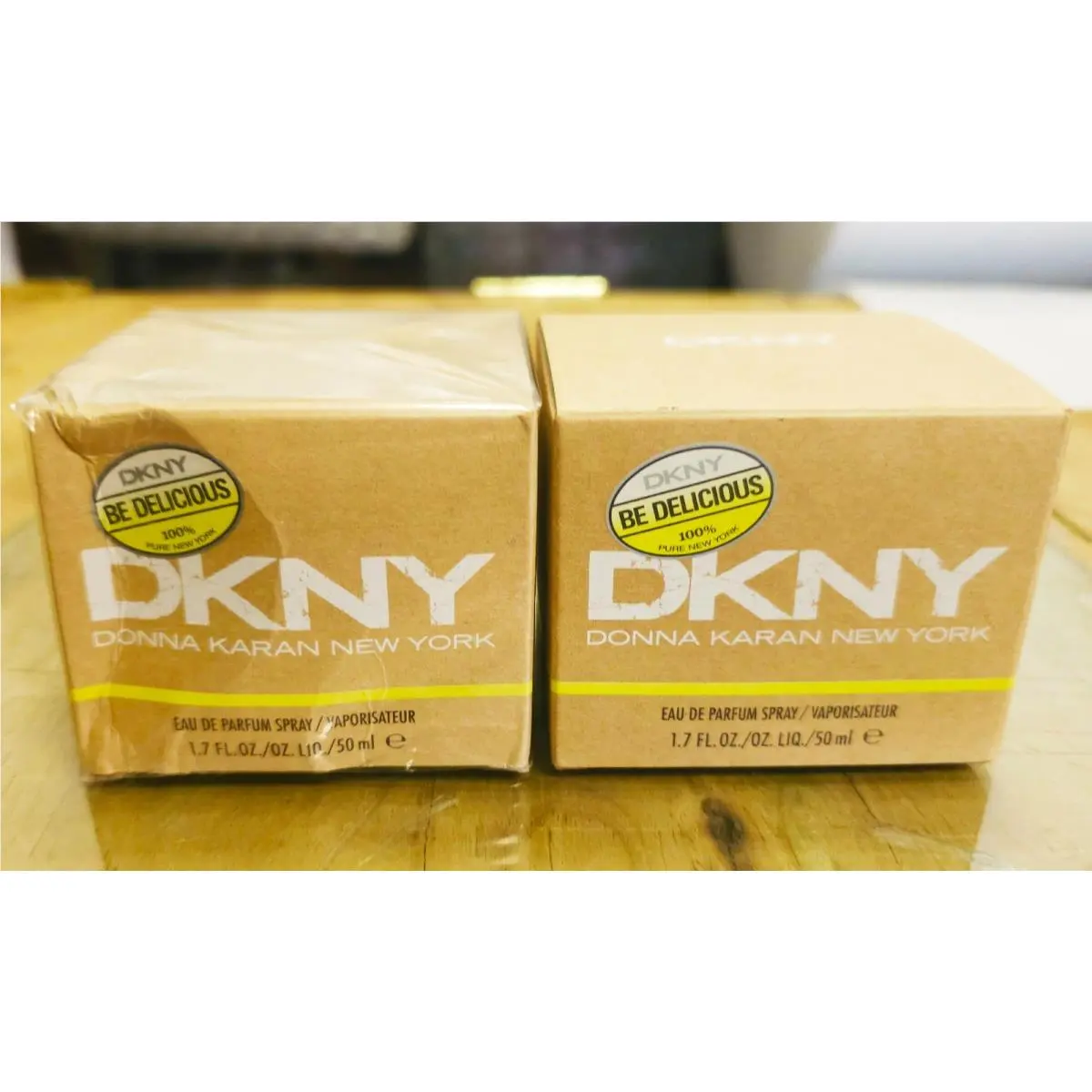 Vintage Dkny Be Delicious 1.7oz Edp Spray Lot of 2 Batch C33 2013 Rare Formula