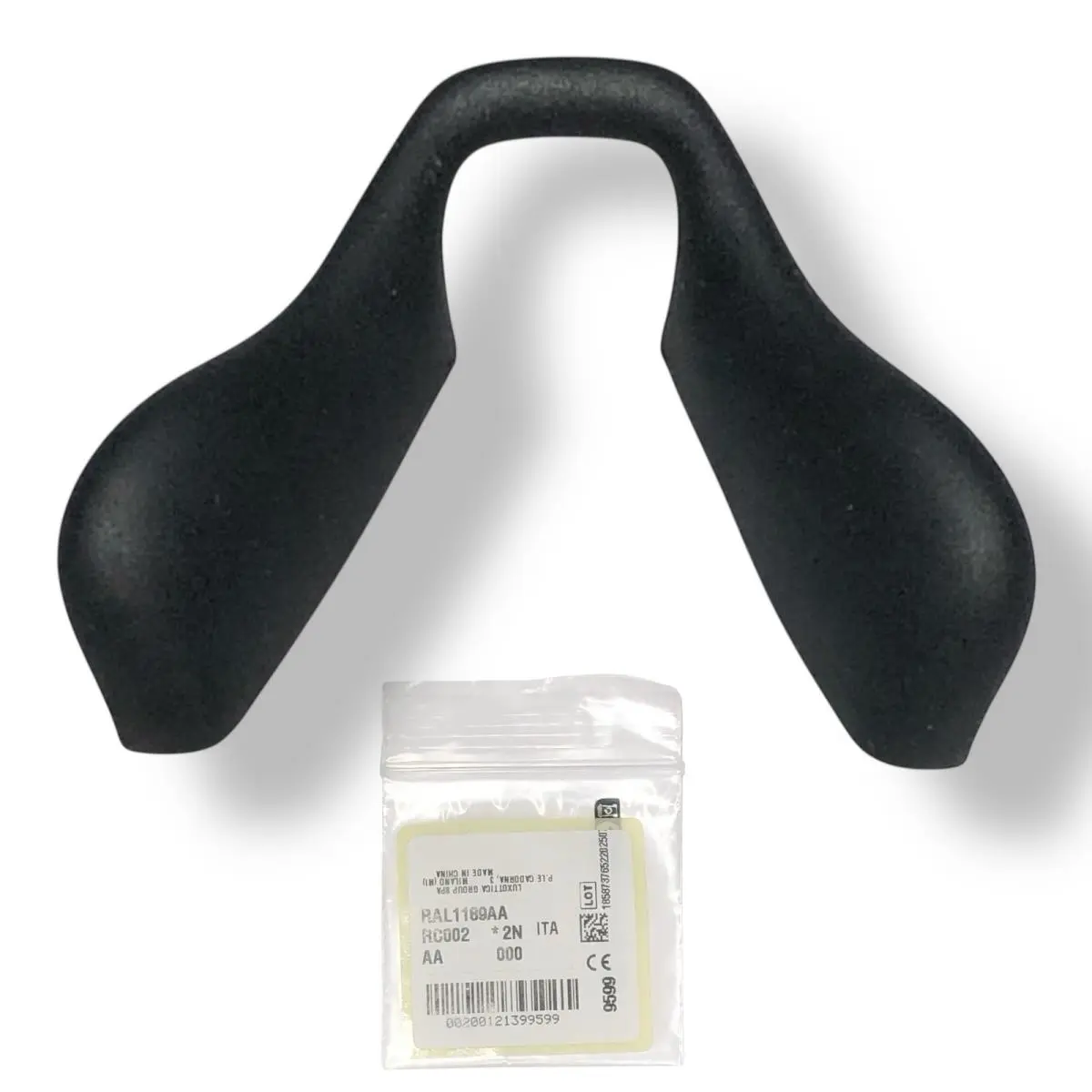 Prada Linea Rossa PS 04WS Black Rubber Replacement Nose Pads Italy