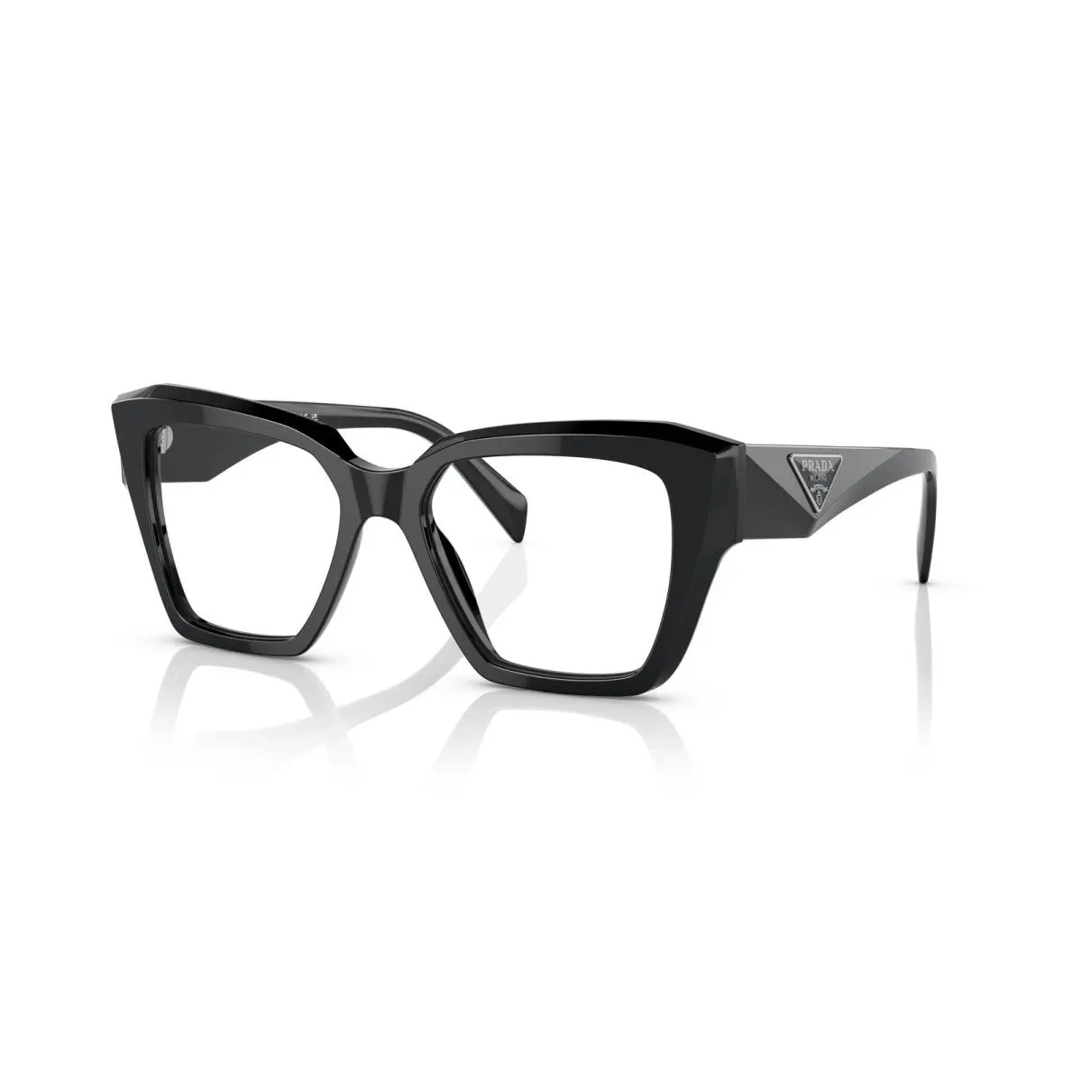 Prada 09ZV Eyeglasses 1AB1O1 Black