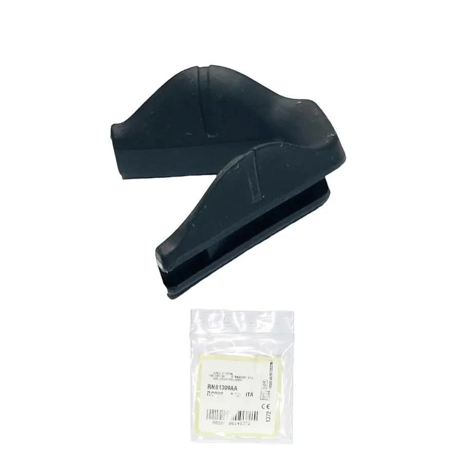 Prada Linea Rossa PS 01YS Black Plastic Replacement Nose Pads Italy Made