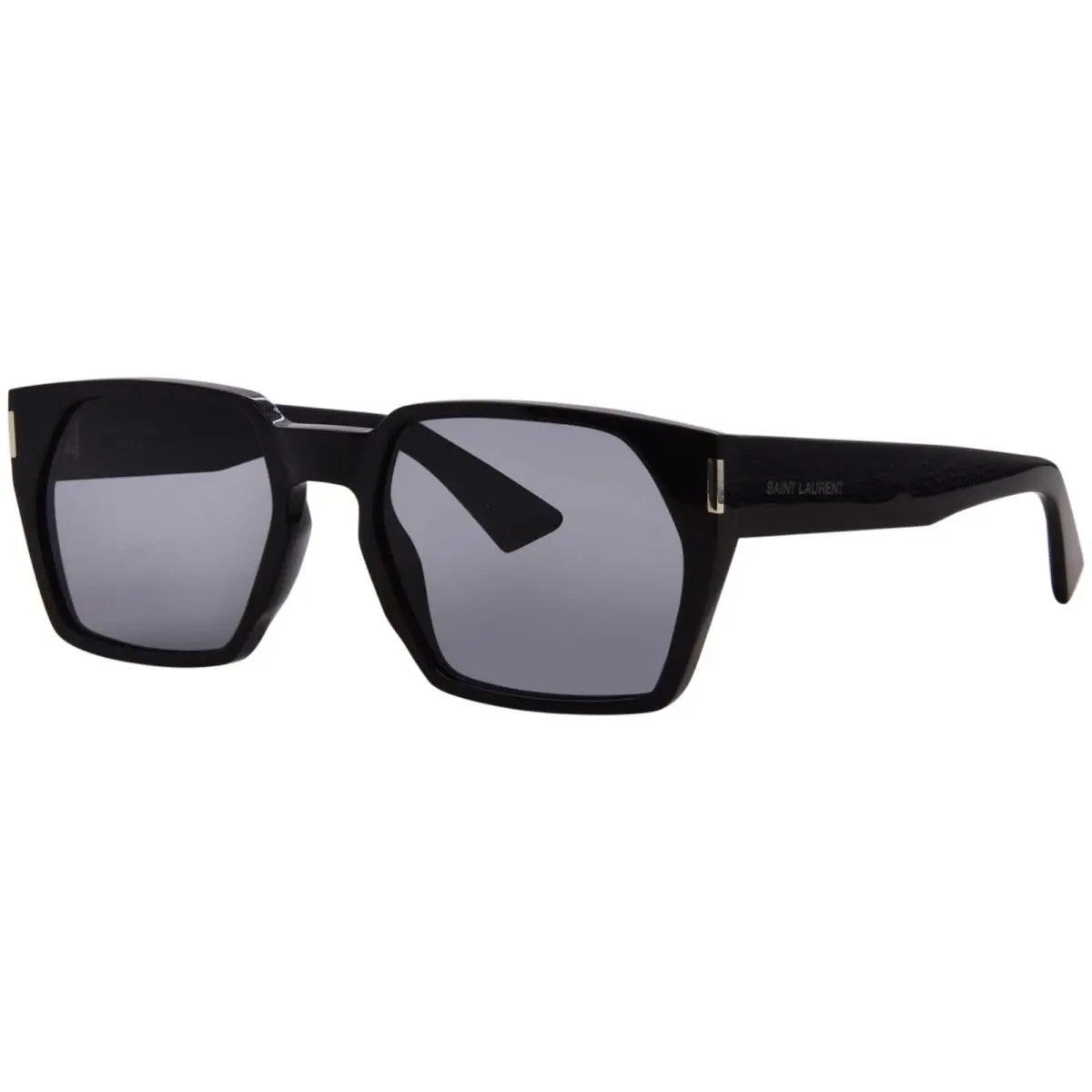 Saint Laurent SL 894 001 Sunglasses Men`s Black/black Rectangle Shape 57mm by Yves Saint Laurent