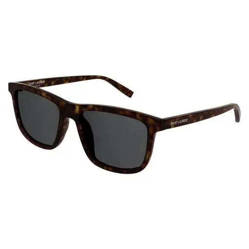 Saint Laurent SL 501-002 Havana / Smoke 002 Size 56 Sunglasses