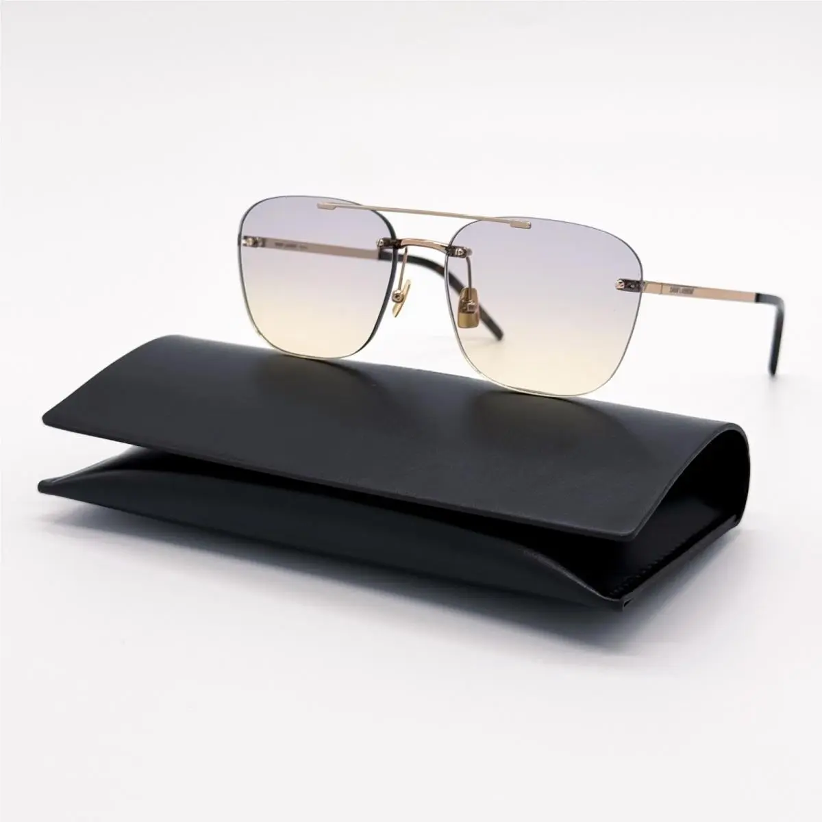 Saint Laurent Sunglasses SL309 Rimless 004 Unisex Sunglasses SL 309 by Yves Saint Laurent