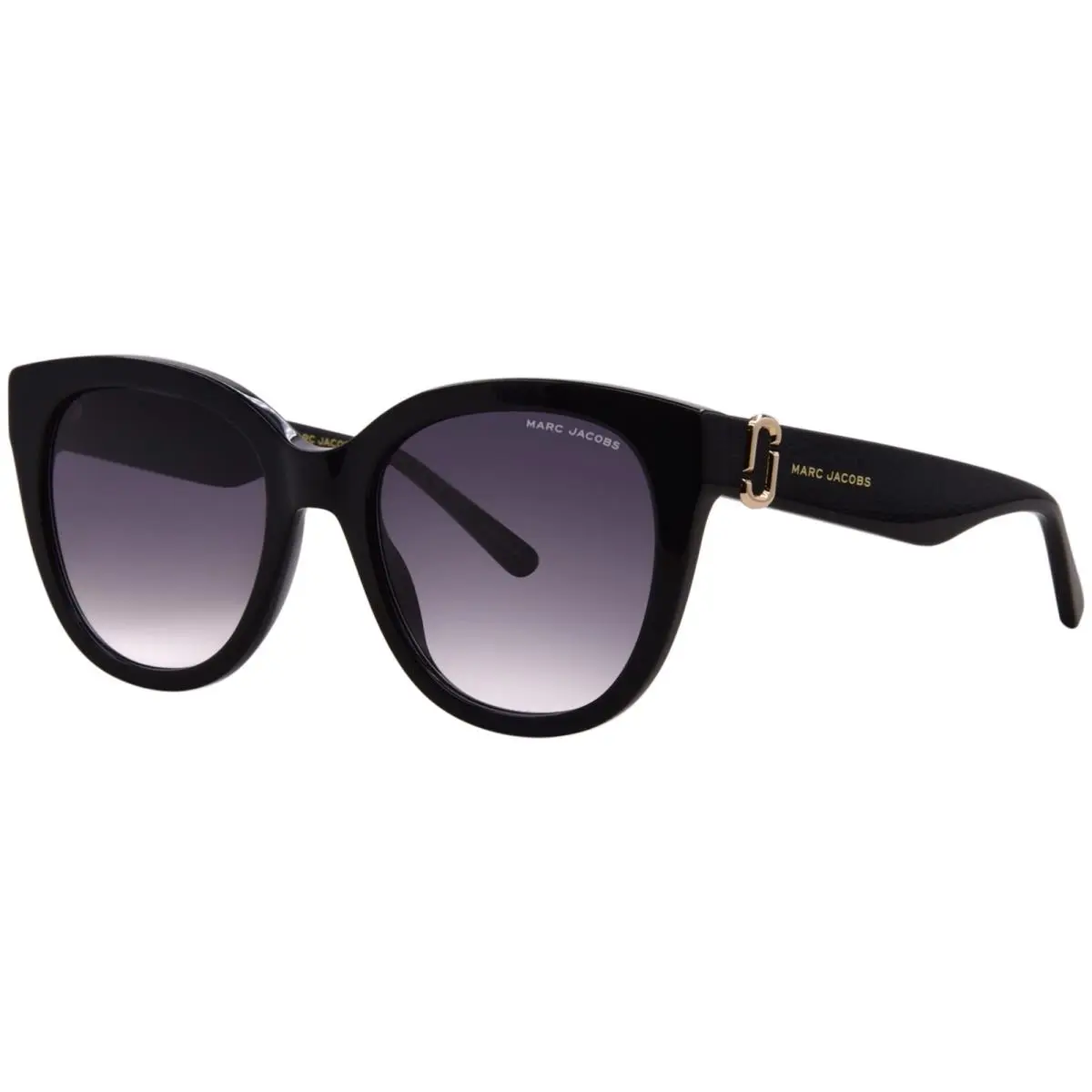 Marc Jacobs Marc 885/S 807/90 Sunglasses Women`s Black/grey Shaded Cat Eye 54mm
