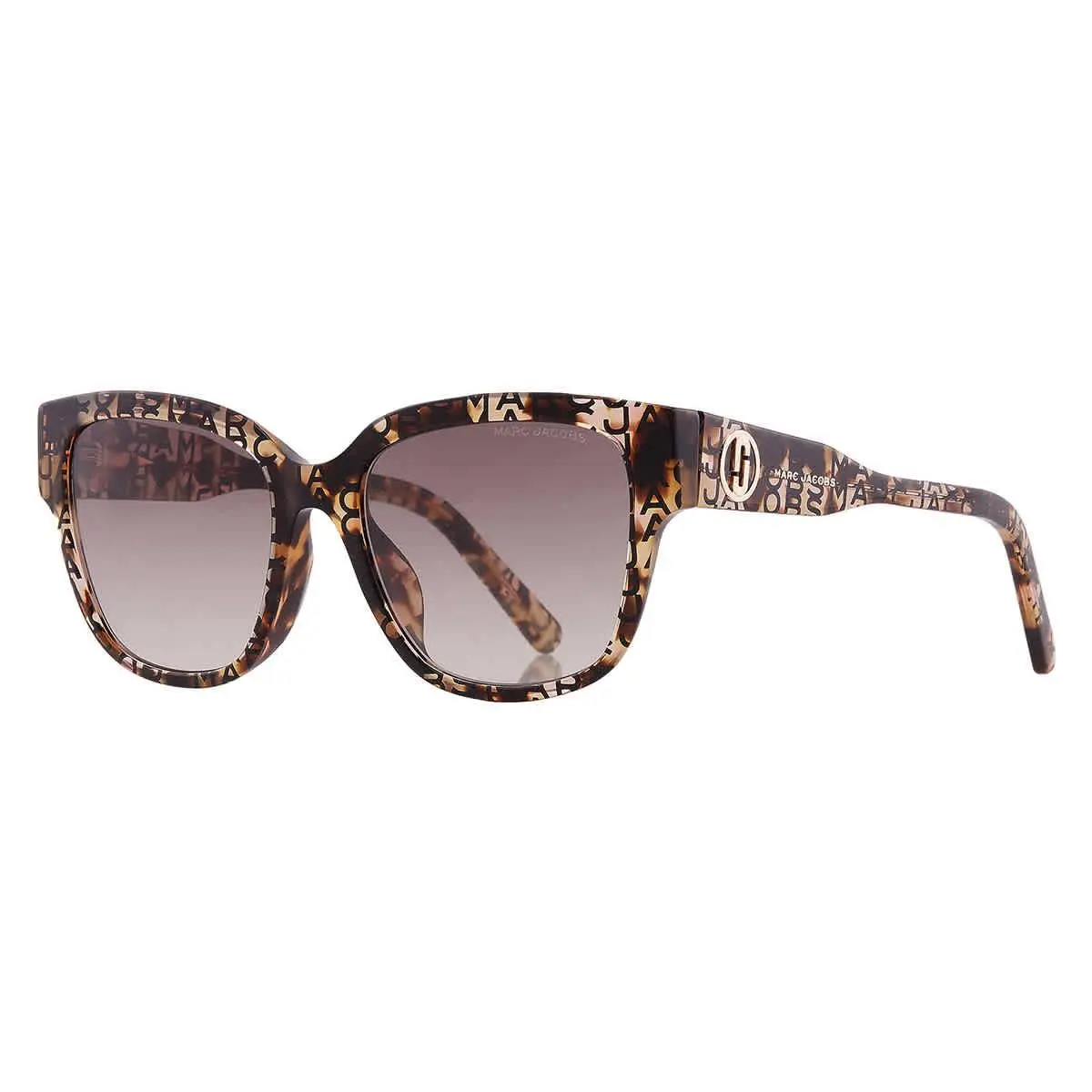Marc Jacobs Brown Gradient Square Ladies Sunglasses Marc 734/F/S 0H7P/HA 54