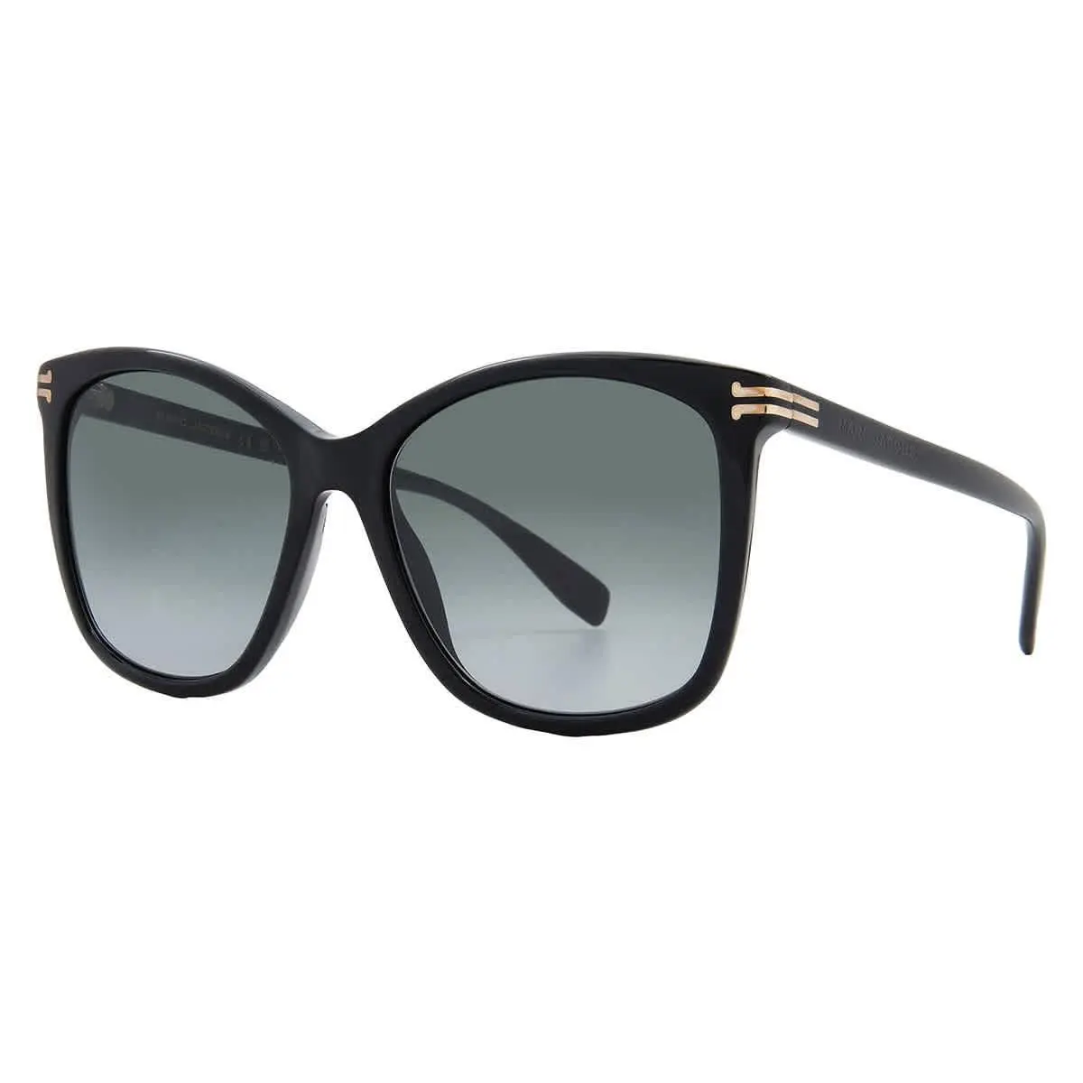 Marc Jacobs Dark Gray Shaded Square Ladies Sunglasses MJ 1106/S 807 54