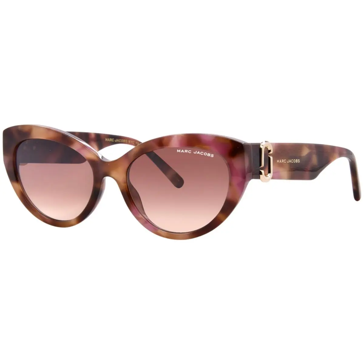 Marc-883/S 0B0HA Sunglasses Women`s Brown/pink/brown Gradient 54mm by Marc Jacobs
