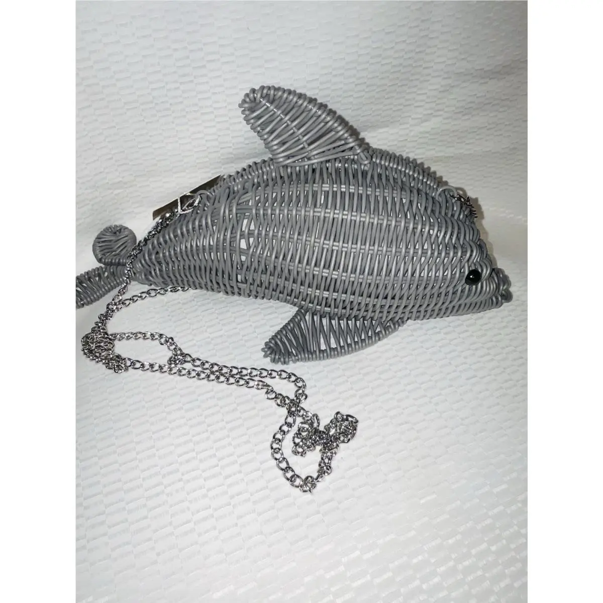 Tommy Bahama Dolphin Woven Crossbody Purse