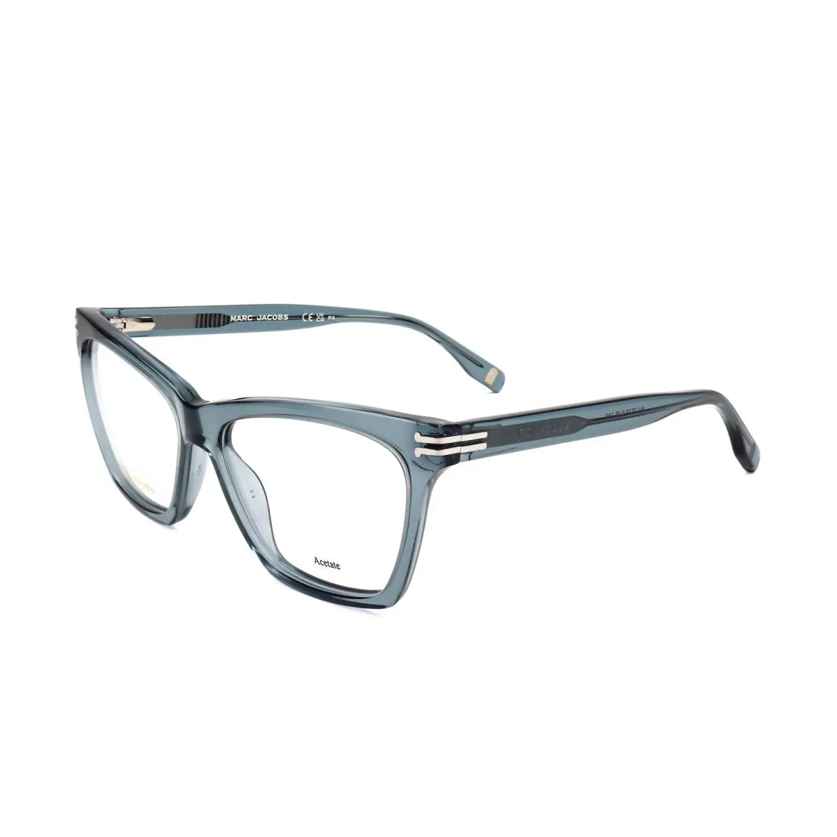 Marc Jacobs Women`s 54 mm Blue Eyeglasses MJ1039-0PJP-15 - Frame: Blue, Lens: No Color, Other Frame: Blue