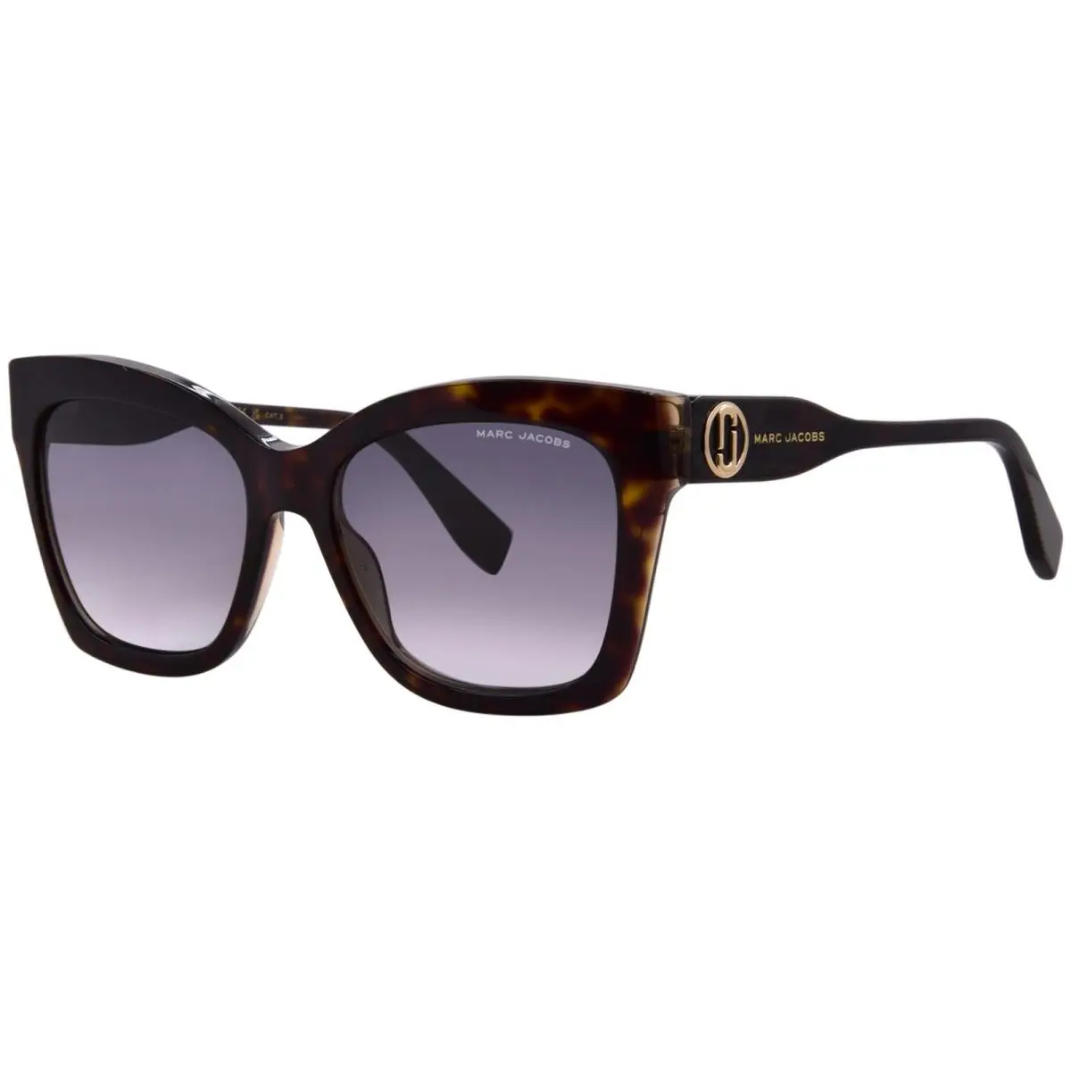 Marc Jacobs Marc-853/S XLT90 Sunglasses Women`s Havana Beige/grey Shaded 54mm