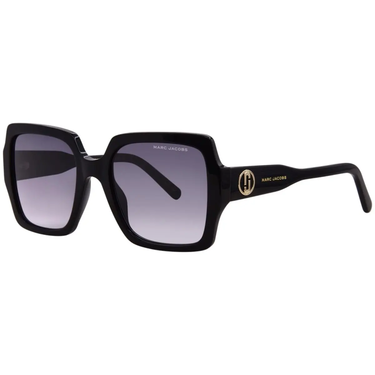 Marc Jacobs Marc-731/S 807/90 Sunglasses Women`s Black/dark Grey Shaded 55mm