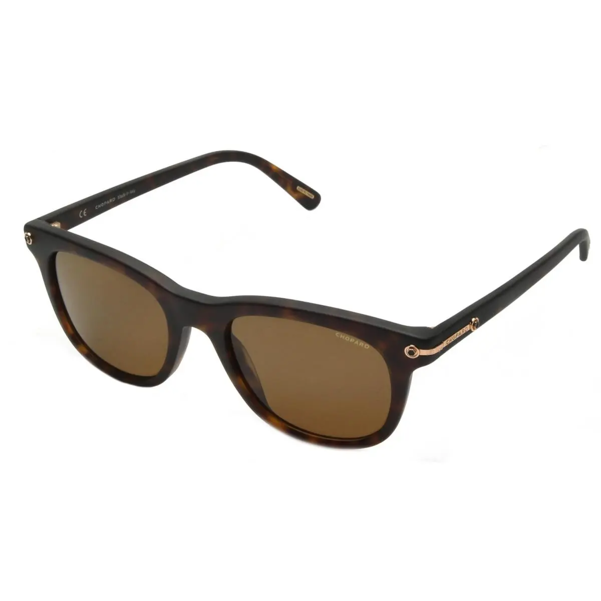 Stunning Modern Chopard Women`s Sunglasses SCH192-738P Brown Havana