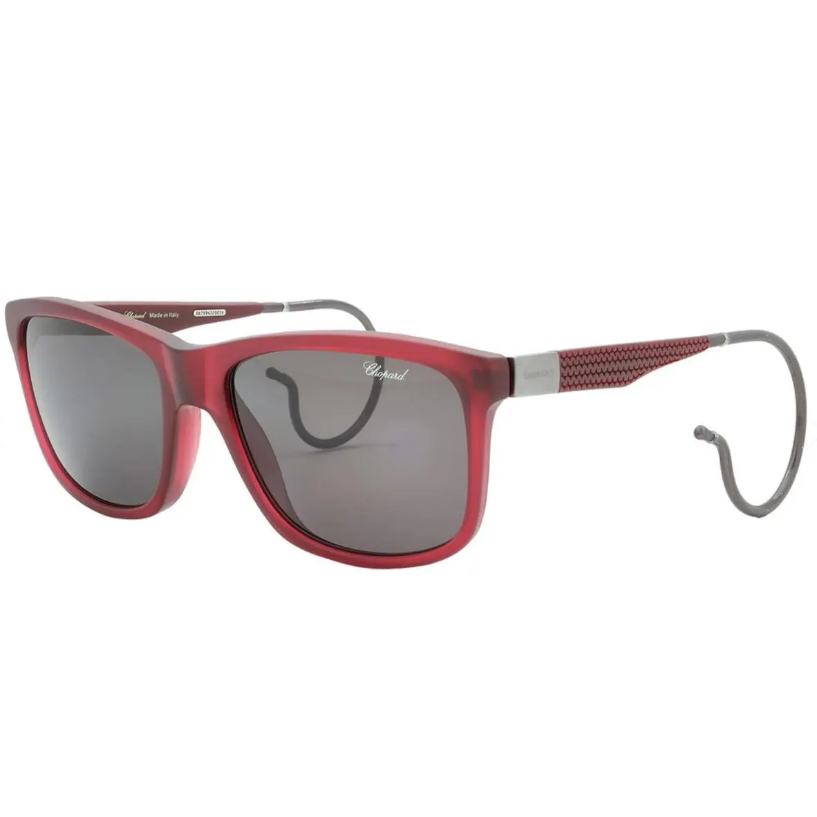 Elegant Classy Chopard Men`s Sunglasses Smm 156 L00P Burgundy Cherry Red