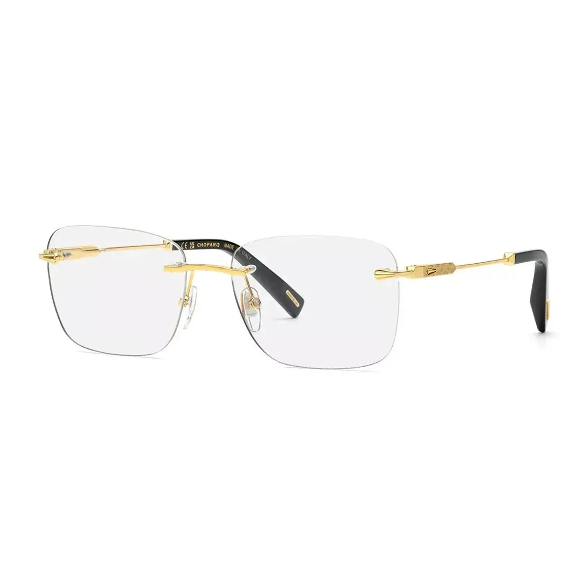 Chopard VCHG58 0400 57 Unisex Eyeglasses Optical Gold Frame