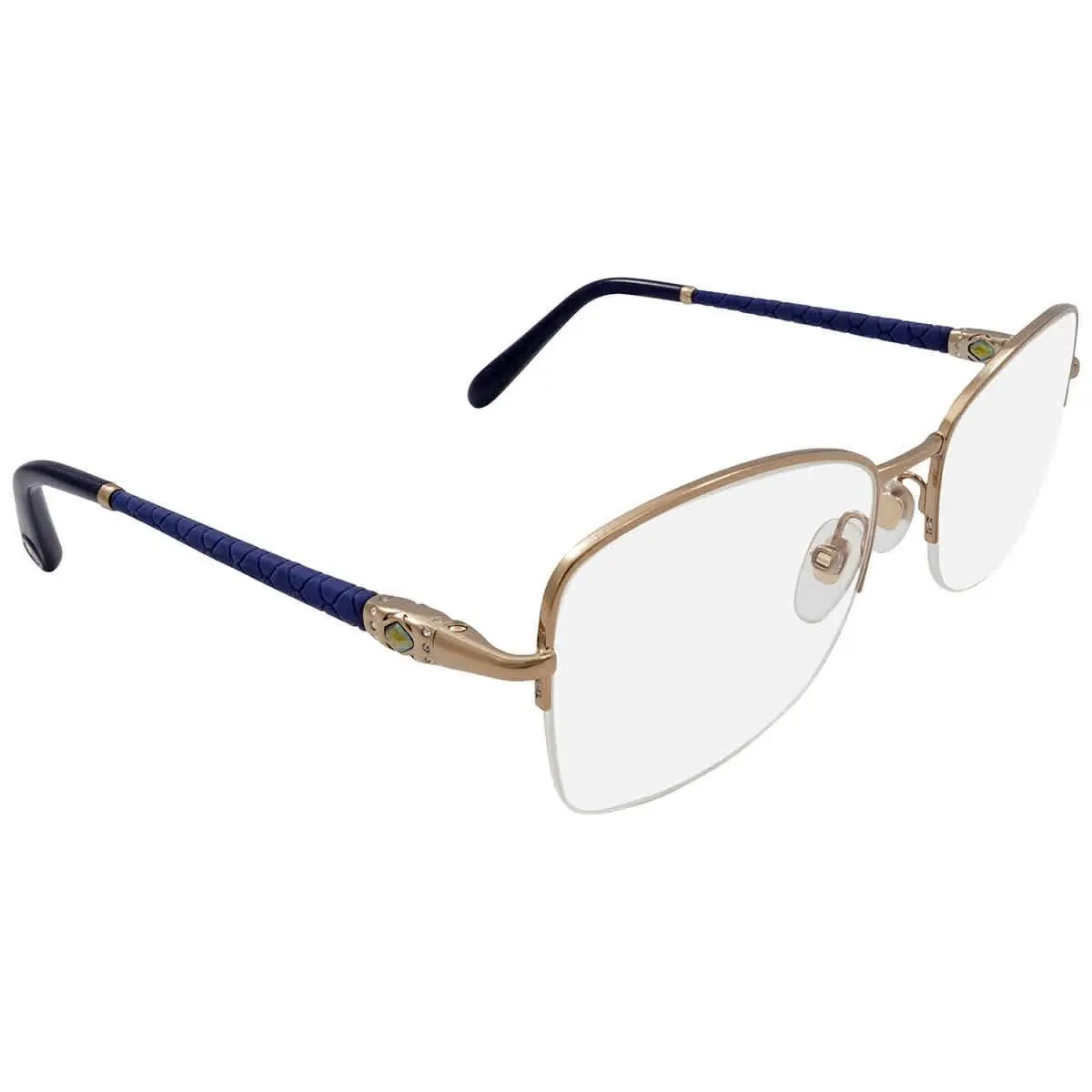 Chopard Demo Square Ladies Eyeglasses VCHC72S 08FE 55 VCHC72S 08FE 55