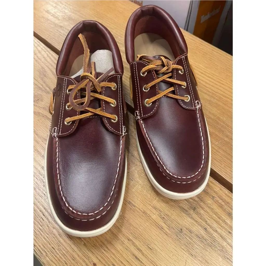 Timberland shoes - BOAT SHOES - BOAT SHOES - BURGUNDY FULL GRAIN 0