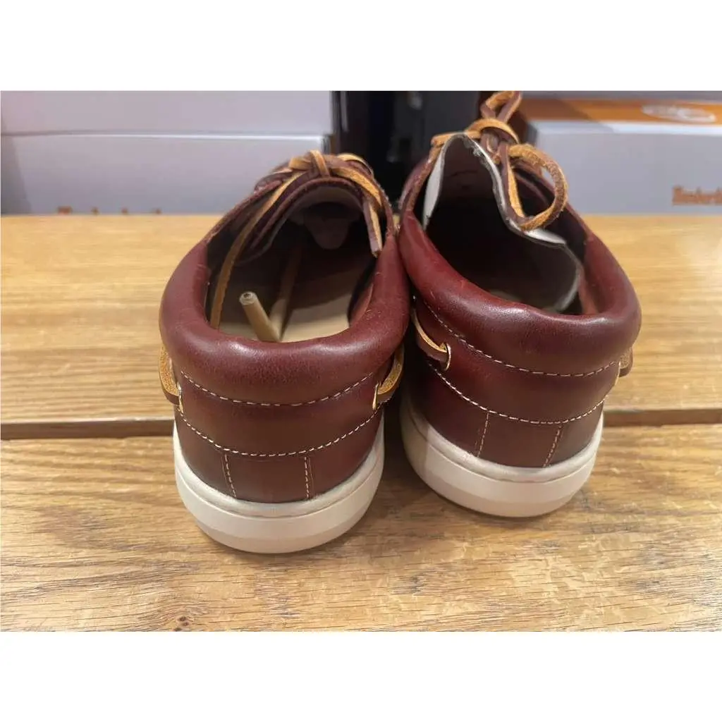 Timberland shoes - BOAT SHOES - BOAT SHOES - BURGUNDY FULL GRAIN 2