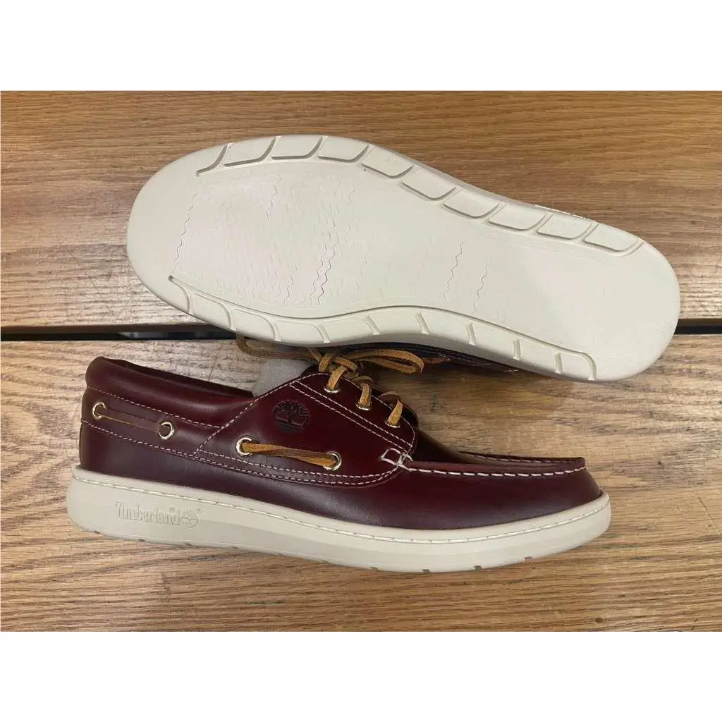 Timberland shoes - BOAT SHOES - BOAT SHOES - BURGUNDY FULL GRAIN 4