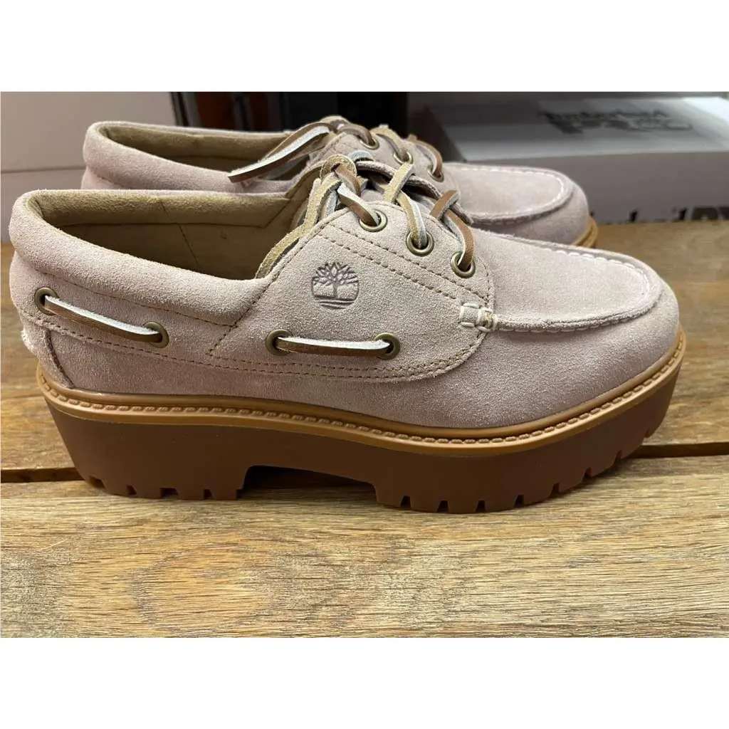 Timberland shoes - BOAT SHOE - BOAT SHOE - LIGHT PURPLE SUEDE 8