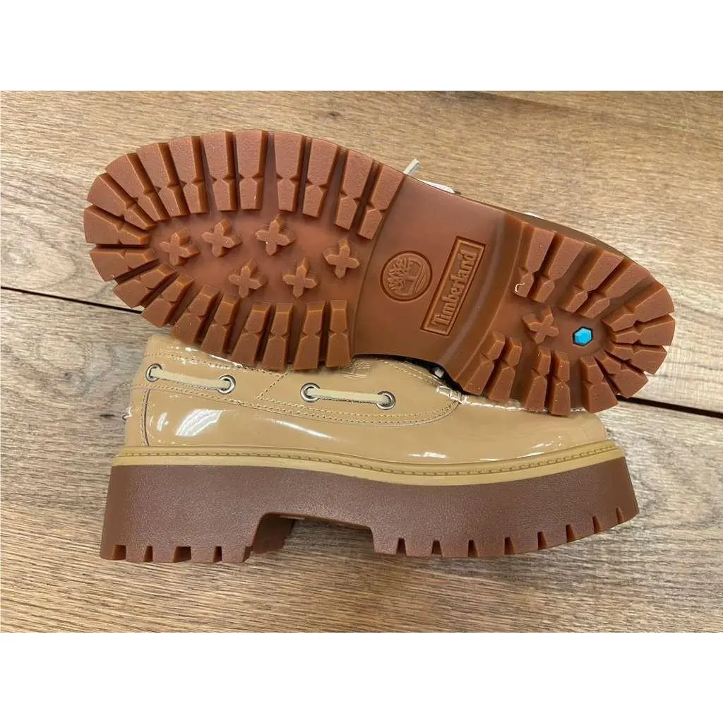 Timberland shoes - BOAT SHOE - BOAT SHOE - BEIGE PATENT 10