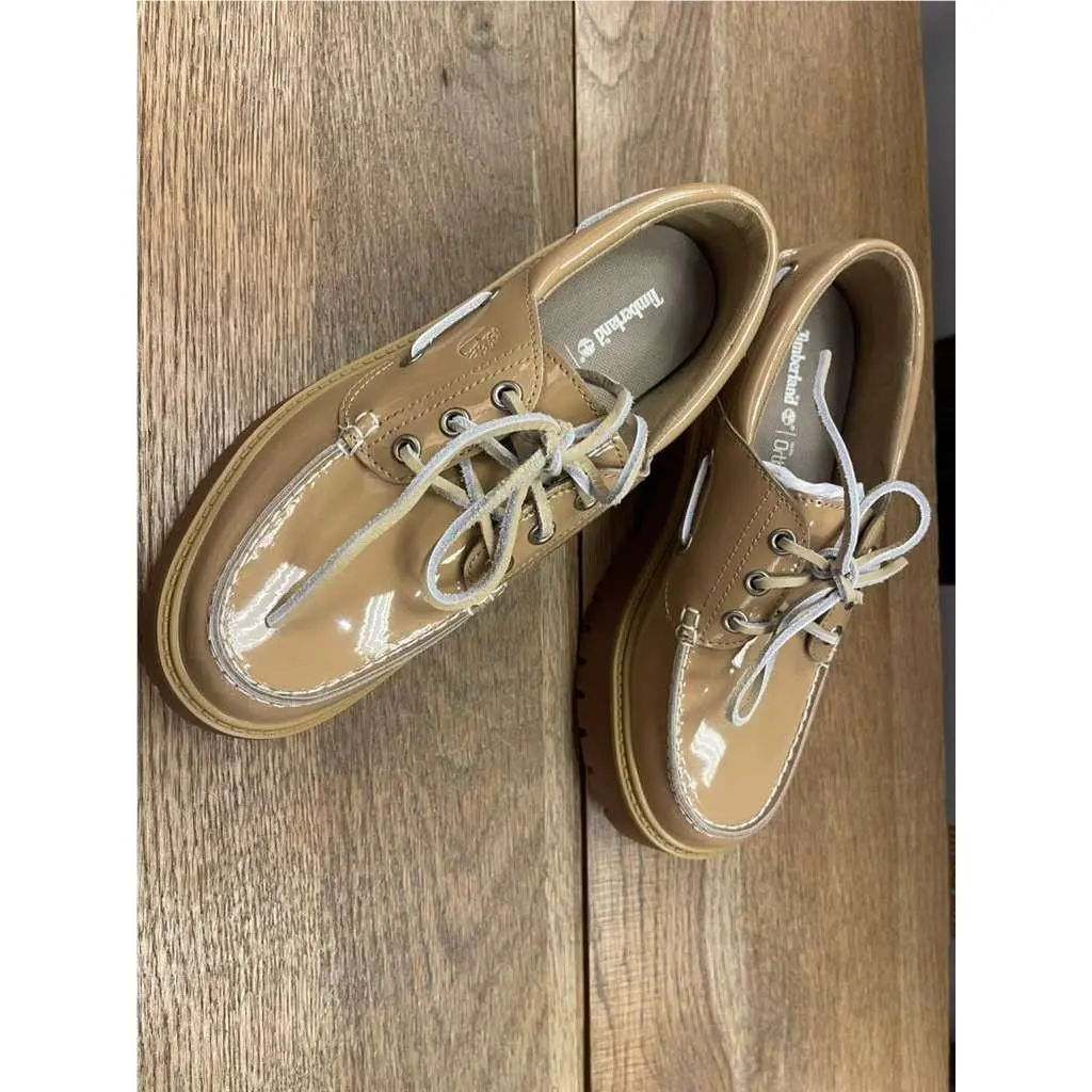 Timberland shoes - BOAT SHOE - BOAT SHOE - BEIGE PATENT 11