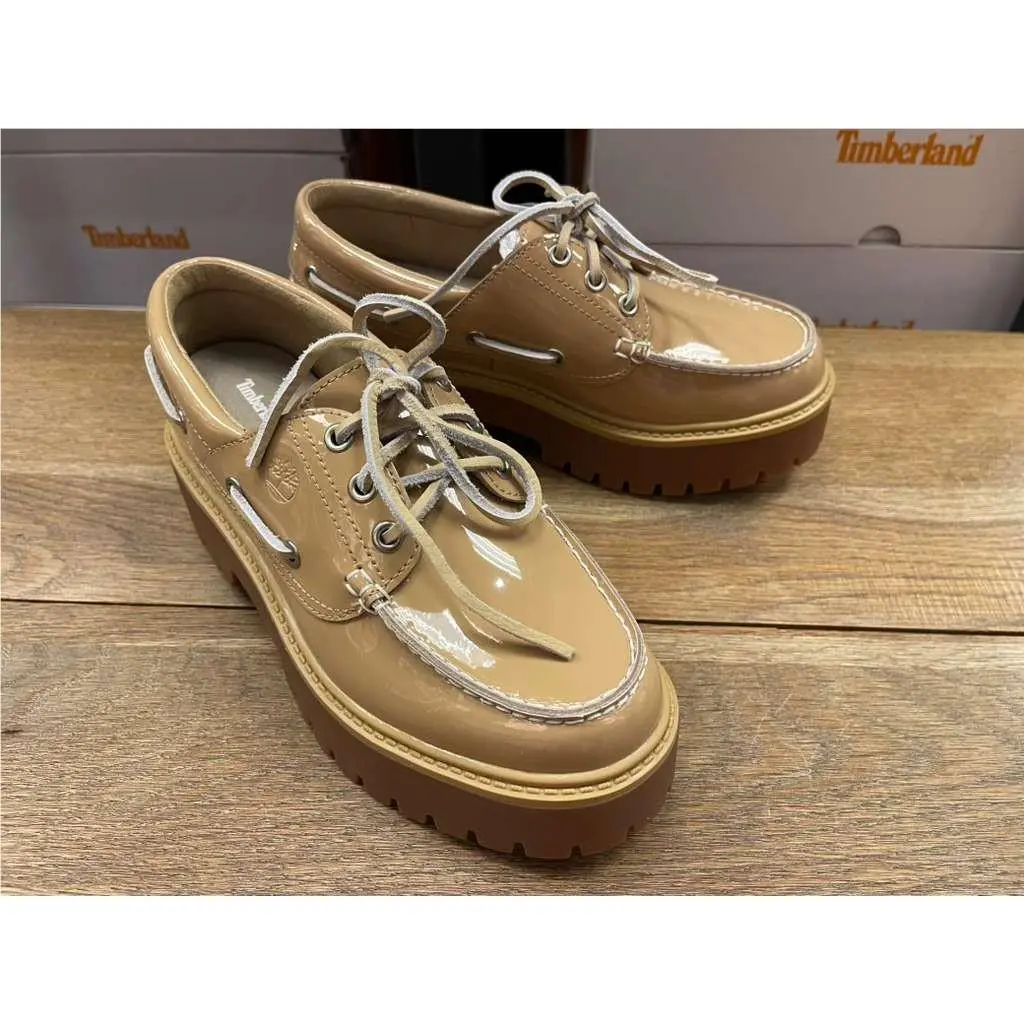 Timberland shoes - BOAT SHOE - BOAT SHOE - BEIGE PATENT 7