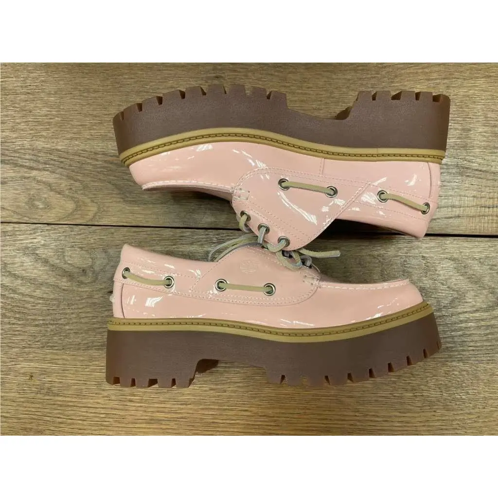 Timberland shoes - BOAT SHOE - BOAT SHOE - LIGHT PINK PATENT 8