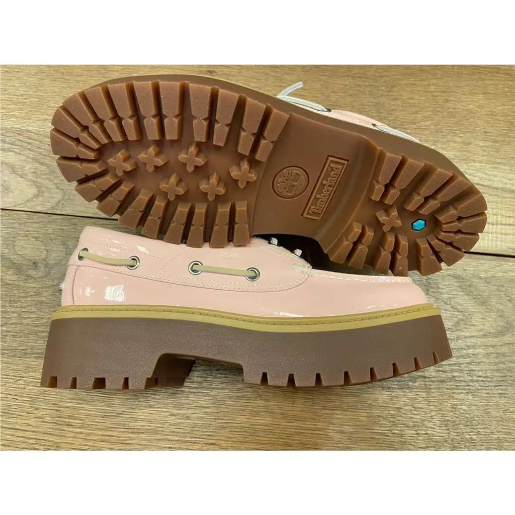 Timberland shoes - BOAT SHOE - BOAT SHOE - LIGHT PINK PATENT 9