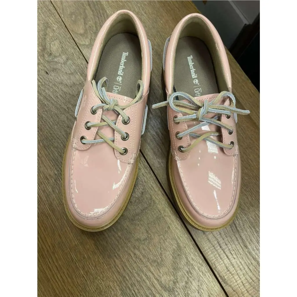 Timberland shoes - BOAT SHOE - BOAT SHOE - LIGHT PINK PATENT 10