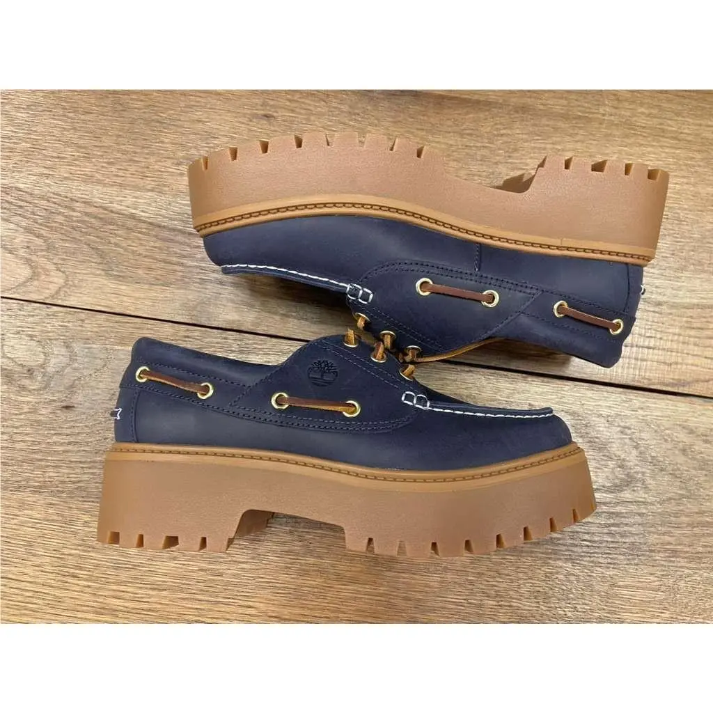 Timberland shoes - BOAT SHOE - BOAT SHOE - DARK BLUE FULL GRAIN 1