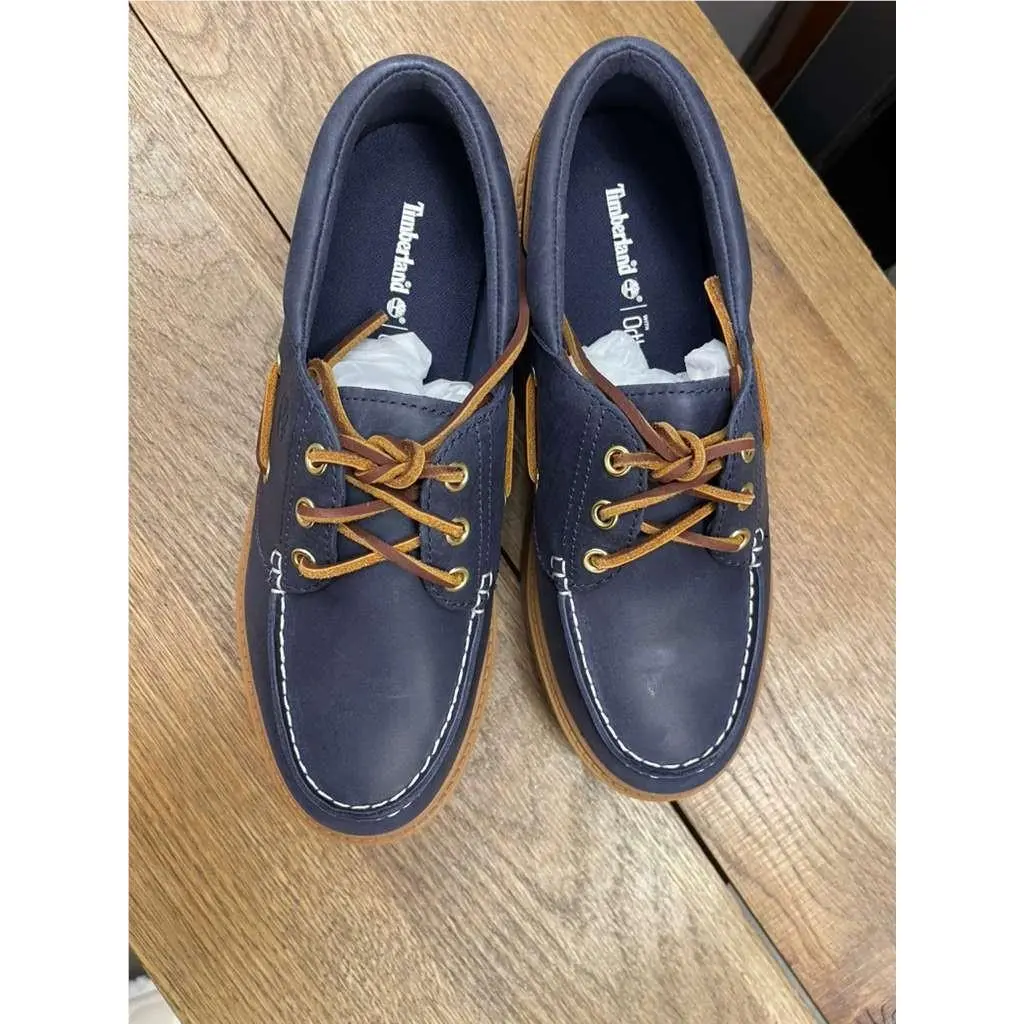 Timberland shoes - BOAT SHOE - BOAT SHOE - DARK BLUE FULL GRAIN 11