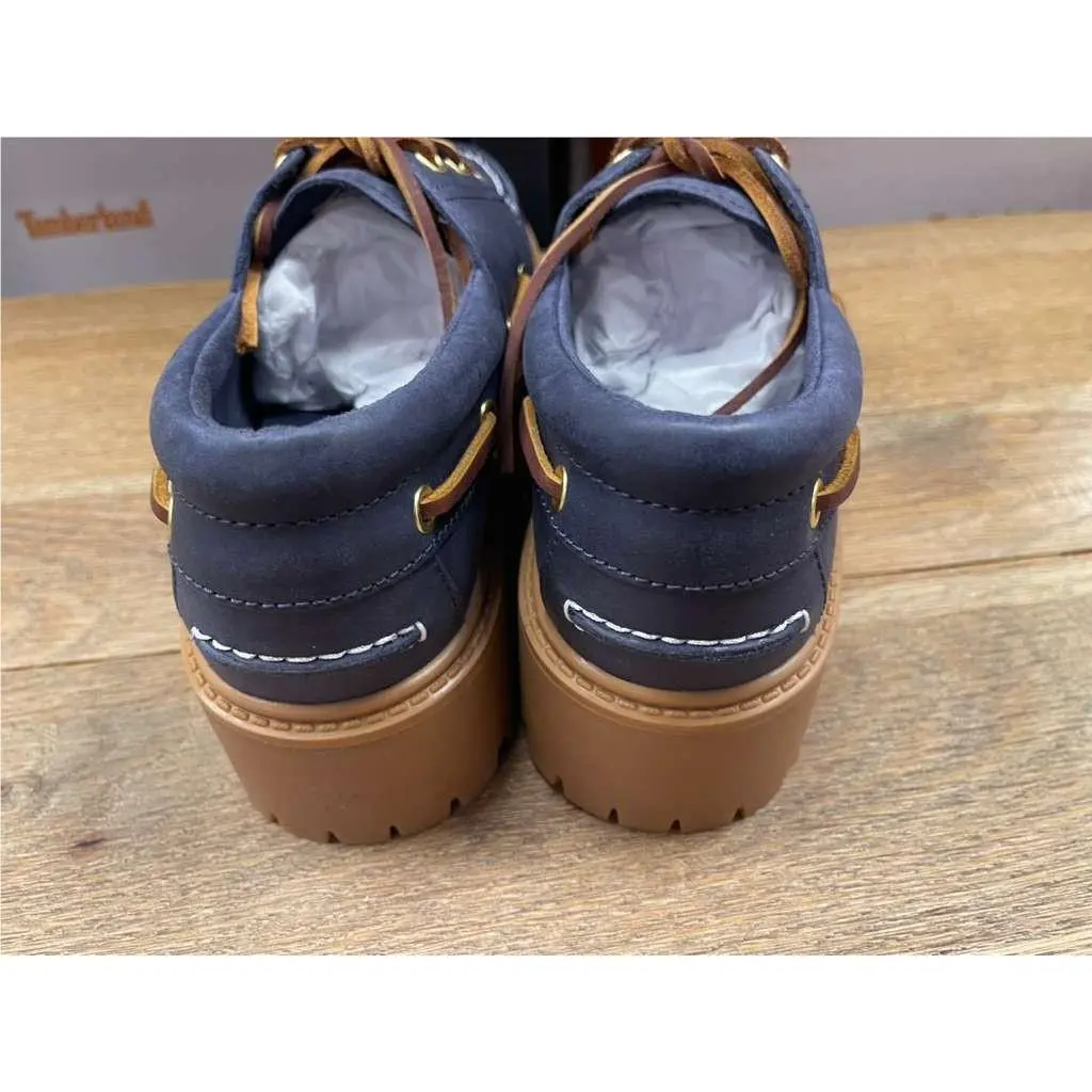 Timberland shoes - BOAT SHOE - BOAT SHOE - DARK BLUE FULL GRAIN 13