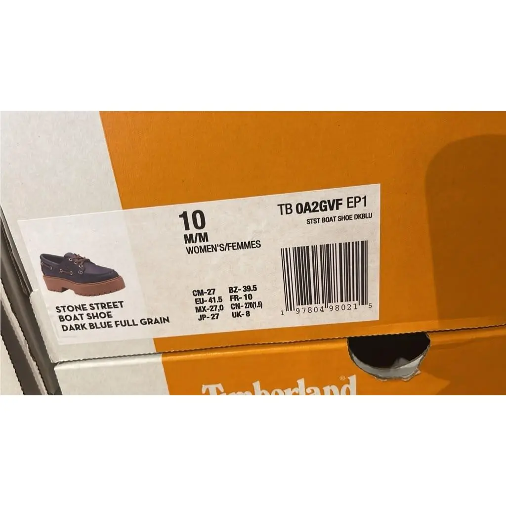 Timberland shoes - BOAT SHOE - BOAT SHOE - DARK BLUE FULL GRAIN 14
