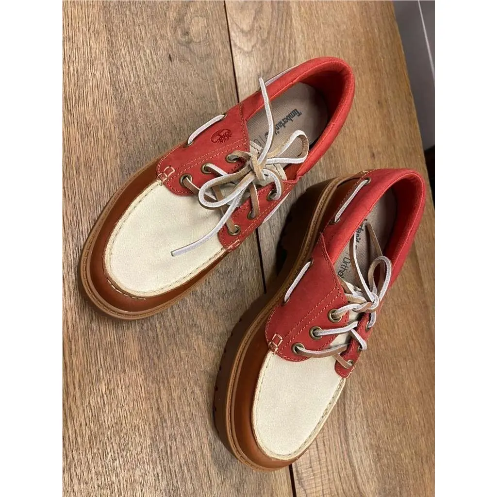 Timberland shoes - BOAT SHOE - BOAT SHOE - RUST FULL GRAIN W MED 7