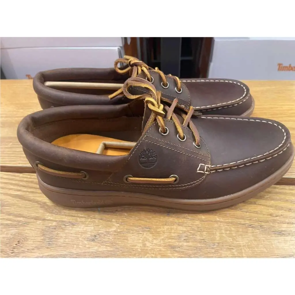 Timberland shoes - BOAT SHOES - BOAT SHOES - TAUPE FULL GRAIN 6