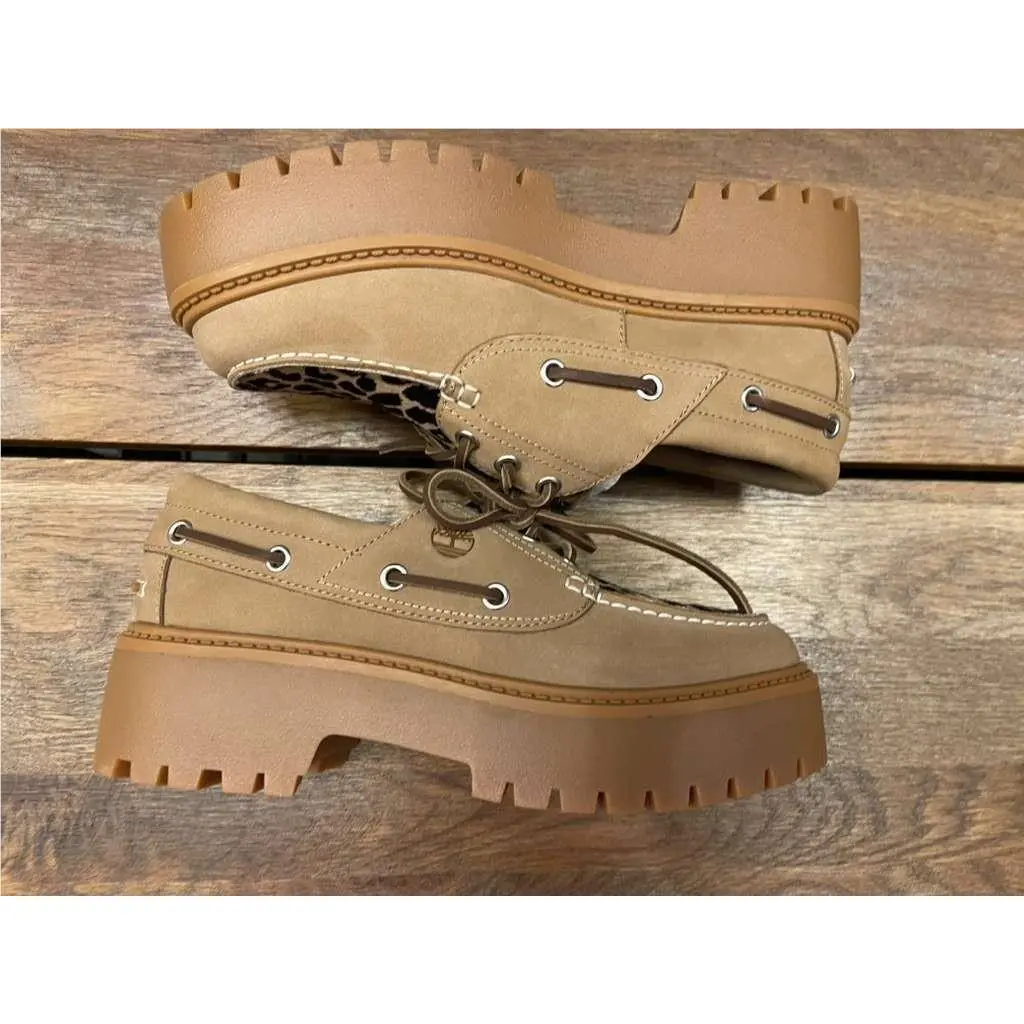 Timberland shoes - BOAT SHOE - BOAT SHOE - MEDIUM BEIGE NUBUCK 10